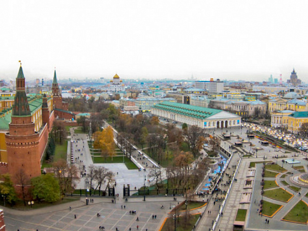 Пешеходная экскурсия в Москве:Красная площадь и Александровский сад